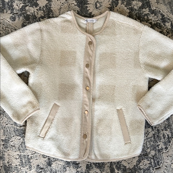 CARVE DESIGNS posie jacket in birch plaid POSIE BOUCLE JACKET - Picture 3 of 9